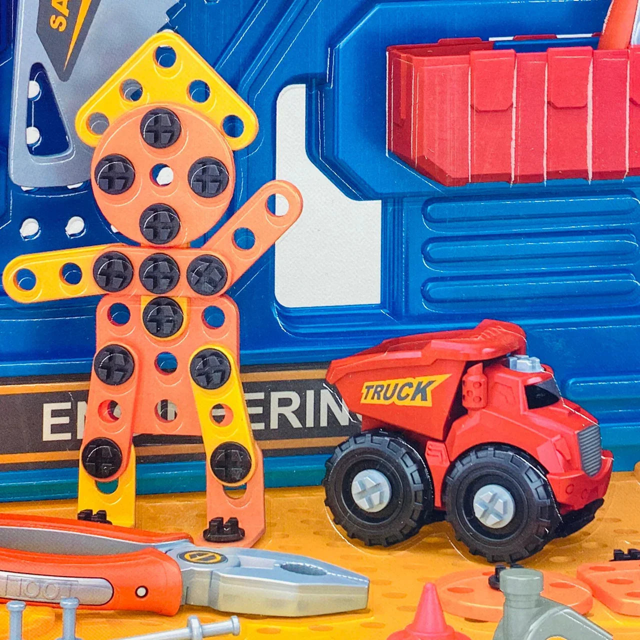 DIY Engineer Tool Table – Construction Playset for Kids